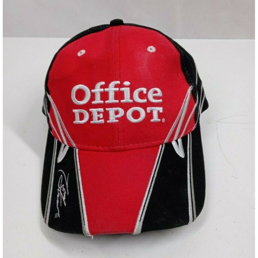 Vtg Nascar Winners Circle Tony Stewart #14 Office Depot Adjustable Baseball Cap